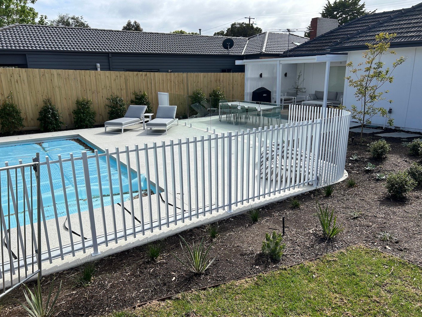 pool fence