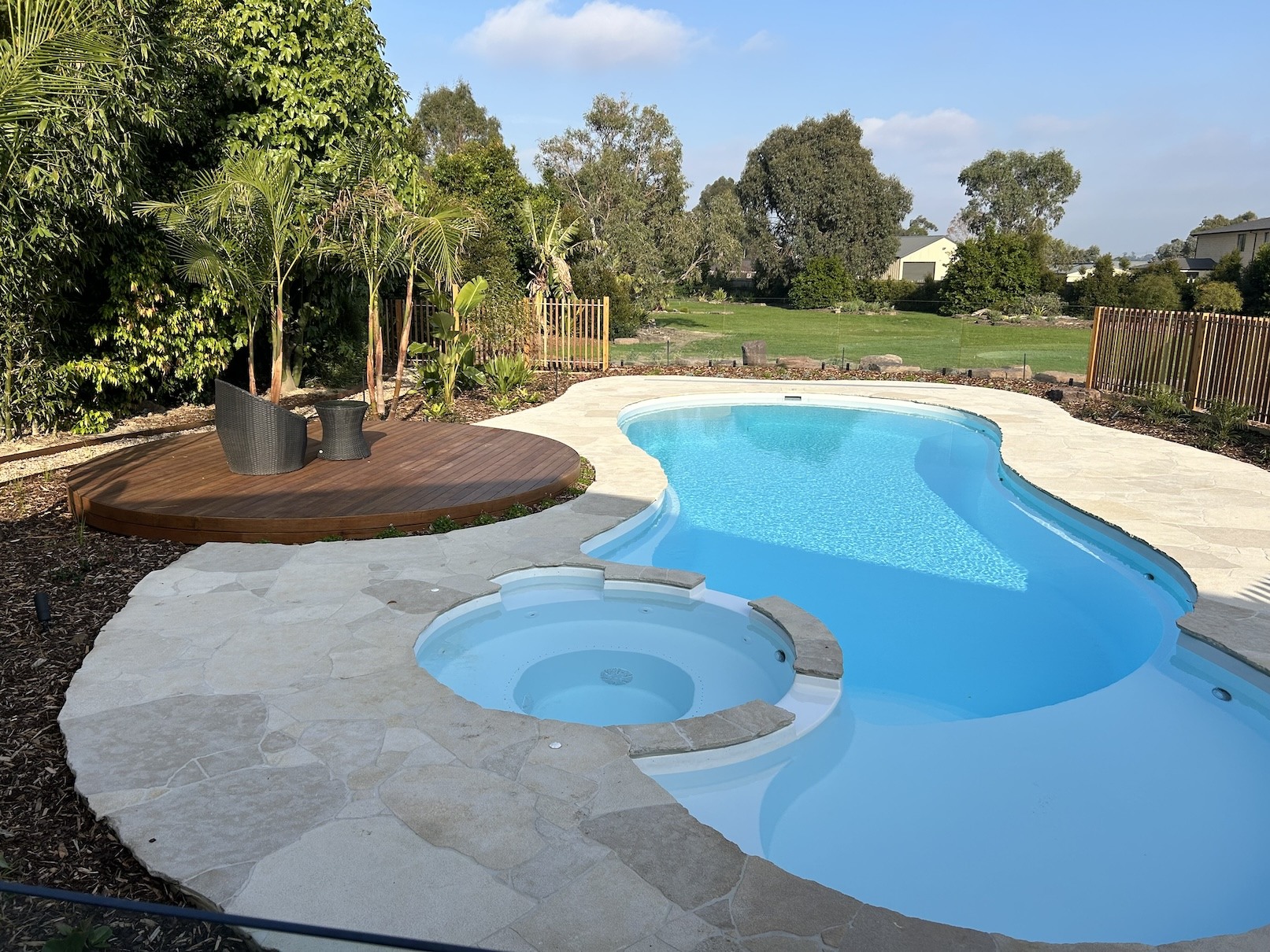 fibreglass pool